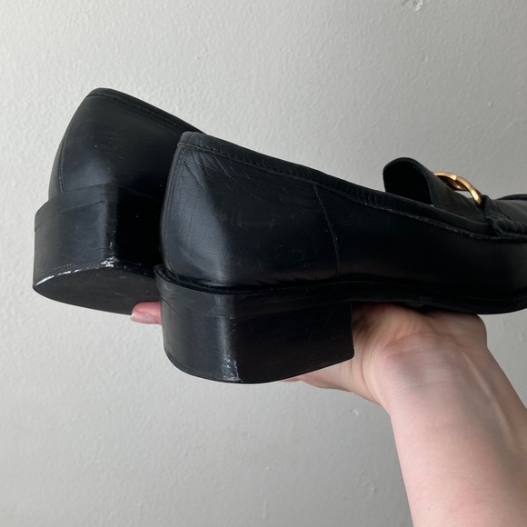 Etienne Aigner • Vintage Otto Loafers in Black - Picture 6 of 10